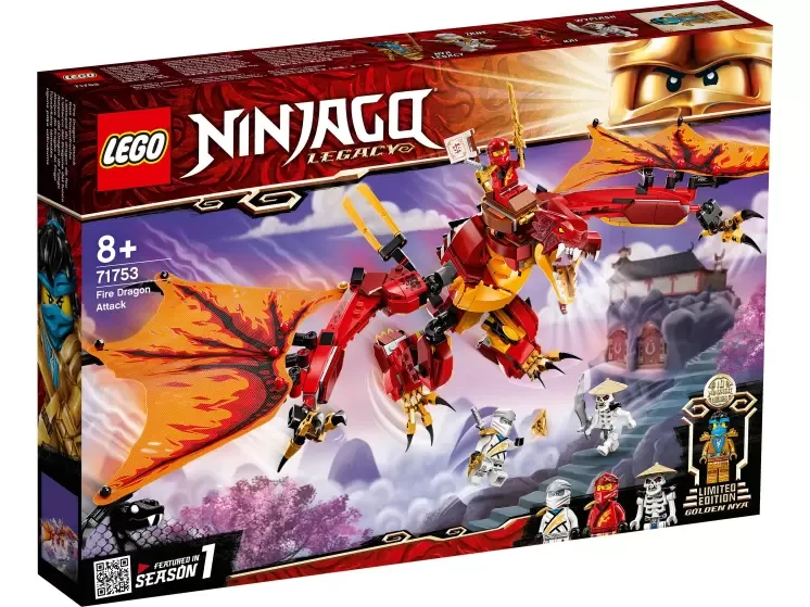Lego 71753 Ниндзяго Атака огненного дракона