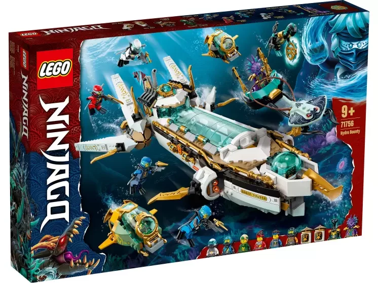 Lego 71756 Ниндзяго Подводный «Дар Судьбы»
