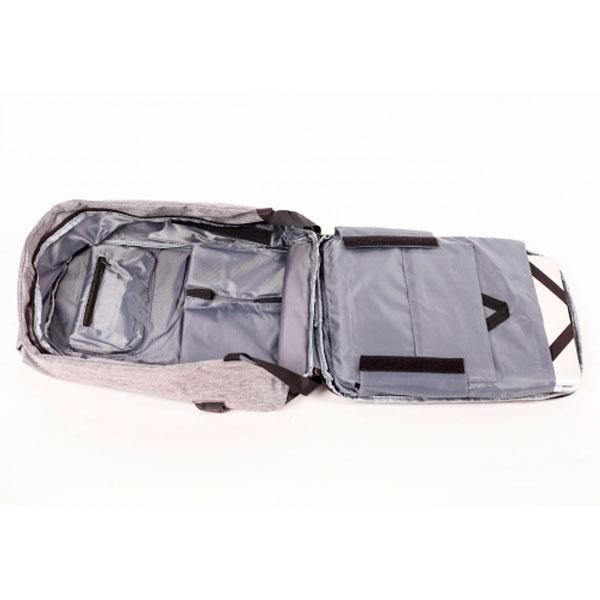 Рюкзак для ноутбука 15.6" Continent BP-500, черный/серый - фото 4 - id-p93315084
