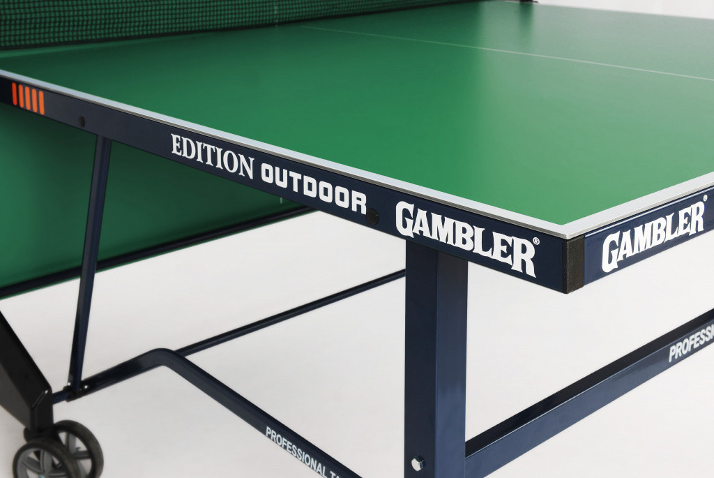 Теннисный стол Gambler EDITION Outdoor green (США) - фото 7 - id-p93315163