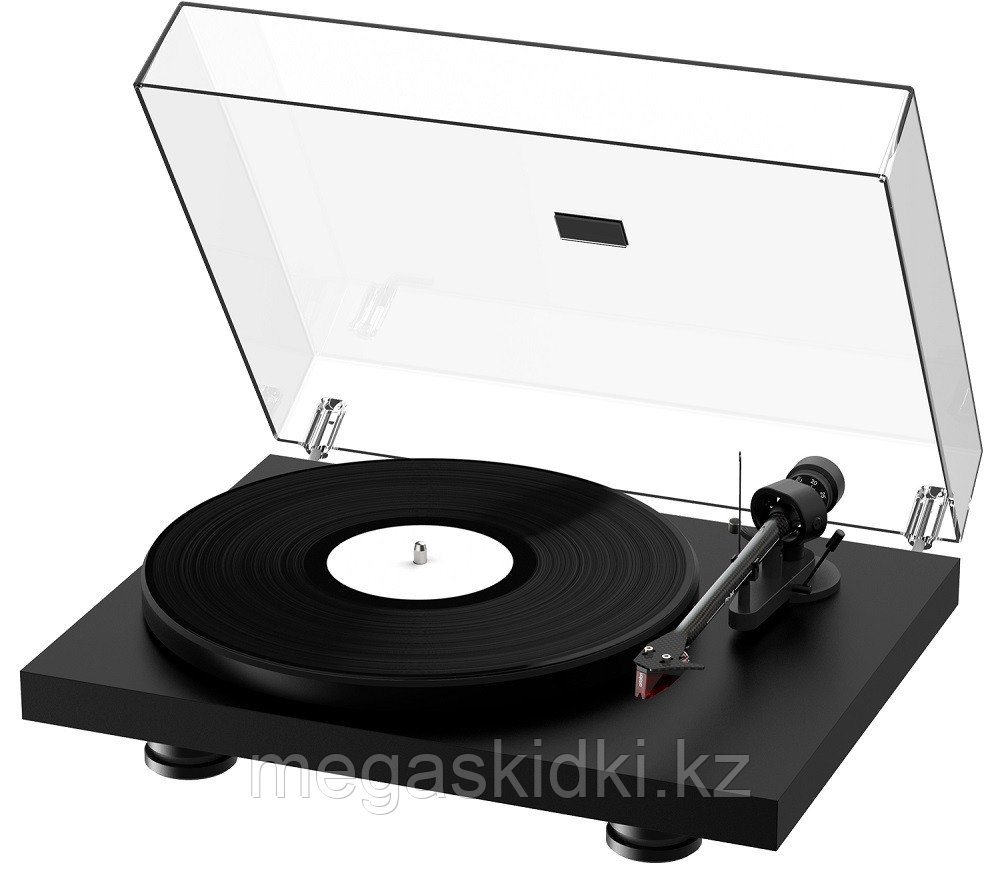 Виниловый проигрыватель Pro-Ject Debut Carbon EVO 2M Red матовый черный - фото 1 - id-p93315203