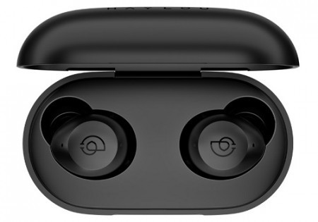 Bluetooth headphone Haylou T16, BT5.0, black - фото 1 - id-p93315733