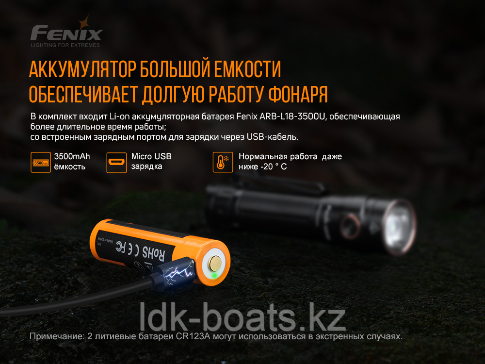 Фонарь Fenix LD30 - фото 8 - id-p93315831