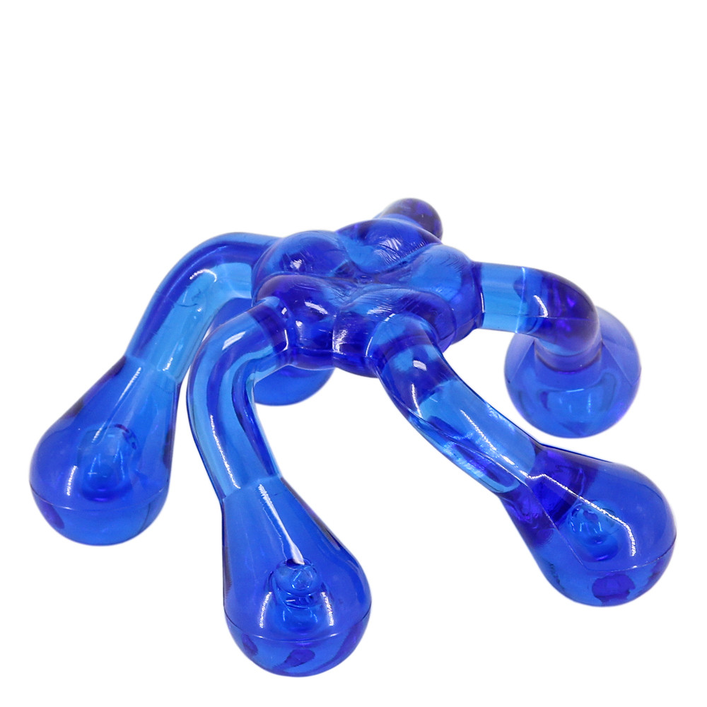 Массажер ЛАПОНЬКА-1 синий медицинский гладкий, 5 массажных элементов - фото 2 - id-p86396850