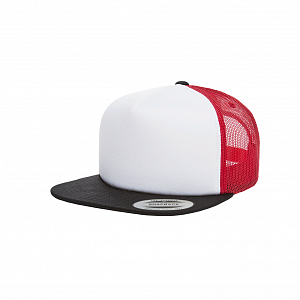 Flexfit  кепка Foam Trucker with White Front