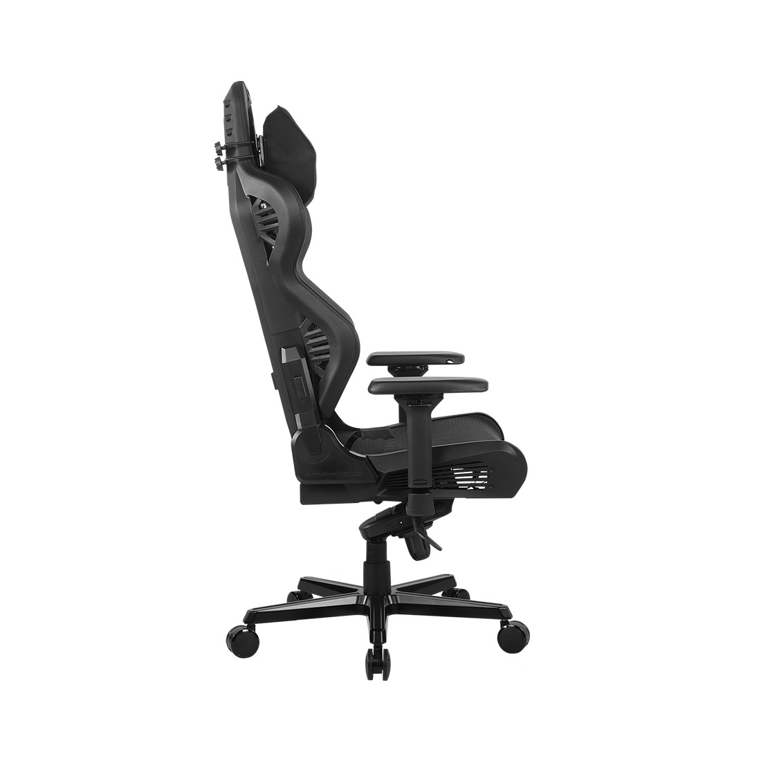 Игровое компьютерное кресло, DX Racer, AIR/R1S/N, Сетчатый, Механизм качания: топ-ган, Прорезиненные колеса - фото 2 - id-p93299620