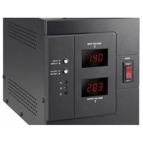 Стабилизатор Volta AVR 3000 Pro, 2400W черный - фото 2 - id-p93321399
