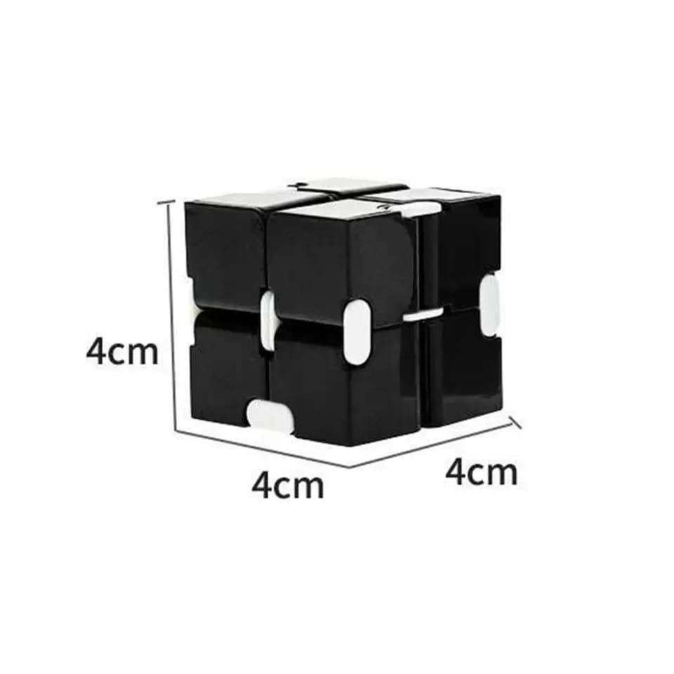 Антистресс "Бесконечный кубик"цвет (черный)