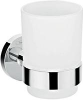 Аксессуар для ванной, стакан для зубных щеток HansGrohe Logis Universal HG41718000 серебристый