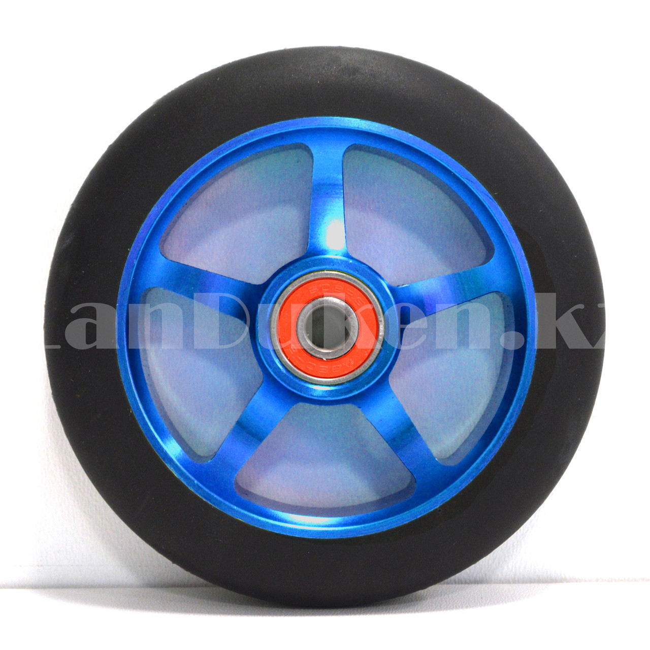Колеса для трюкового самоката металлические диаметр 110 мм ABEC 7 синие - фото 8 - id-p93324278