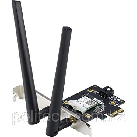 PCI-E Wi-Fi Адаптер ASUS PCE-AX3000, Wi-Fi 6, 802.11ax, AX3000