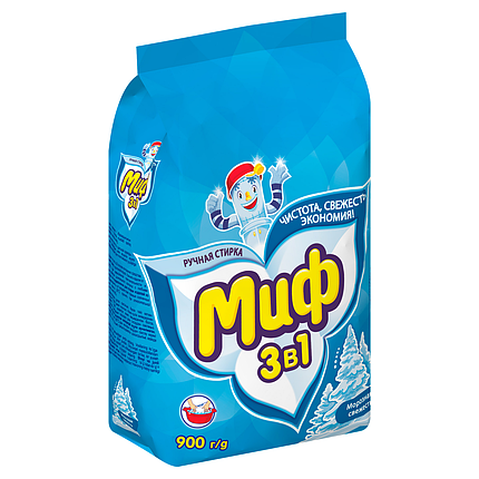 МИФ Руч СМС порошк. Морозная свежесть 900г, фото 2