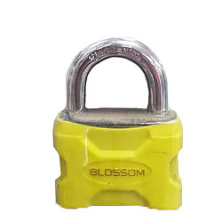 Замок навесной BLOSSOM 56×75×21 мм (длина×высота×толщина)