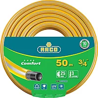 Шланг RACO COMFORT поливочный, 25атм., армированный, 3-х слойный, 3/4"х50м