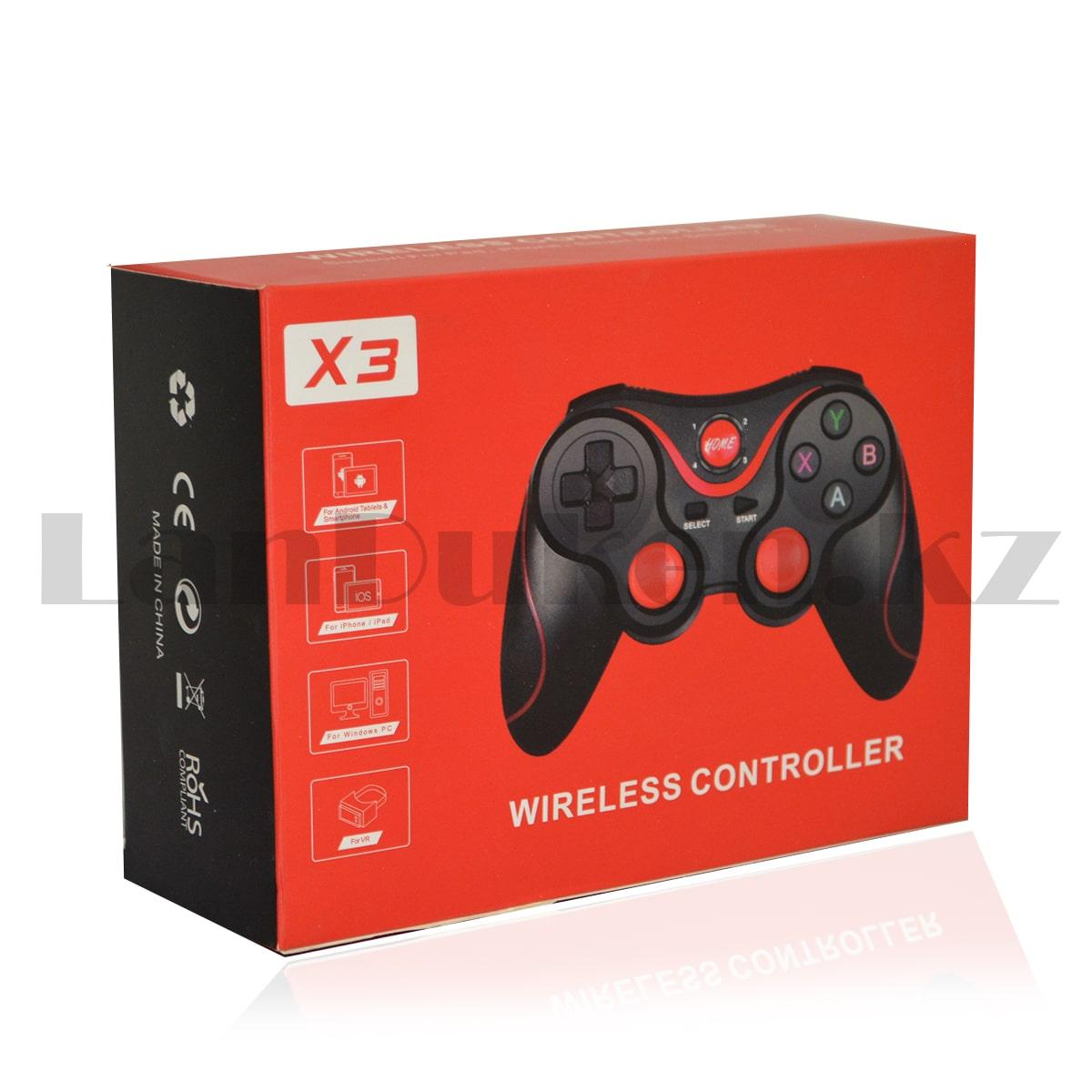 Джойстик геймпад игровой контроллер для телефона Wireless Controller X3 - фото 10 - id-p93333068