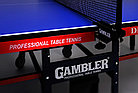 Теннисный стол Gambler DRAGON blue (США), фото 4