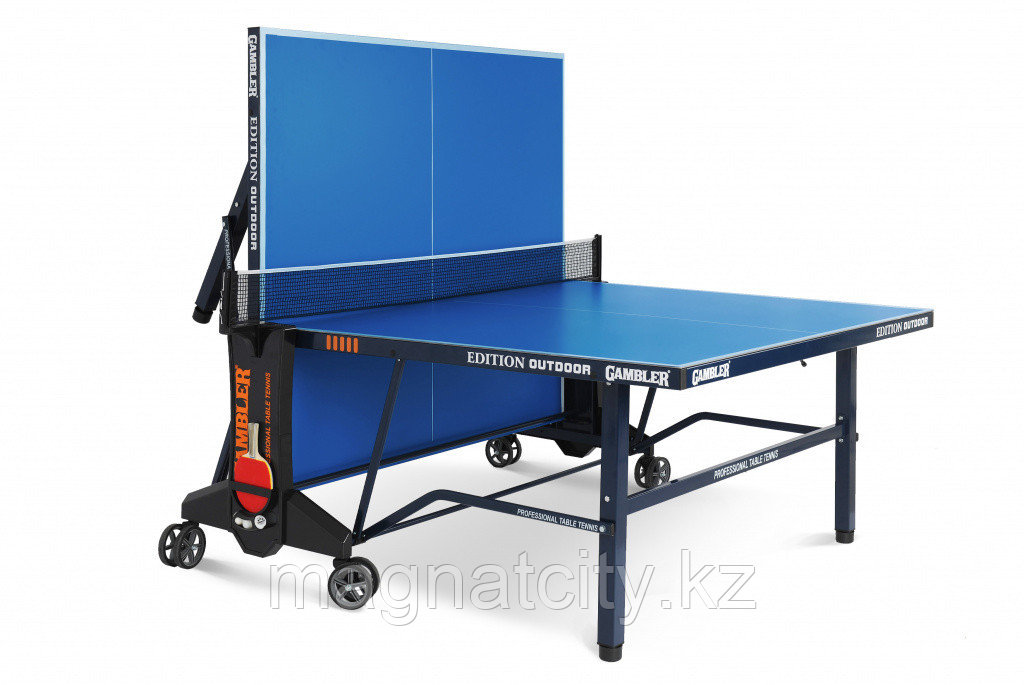 Теннисный стол Gambler EDITION Outdoor blue (США) - фото 4 - id-p93333291