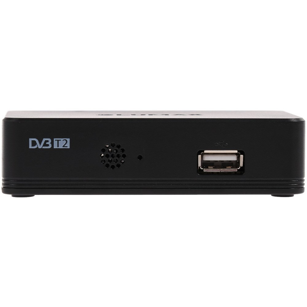 Цифровая TV-приставка LUMAX DV1120HD, DVB-T2 /DVB-C, HDMI, USB +RC - Черный - фото 2 - id-p93346570