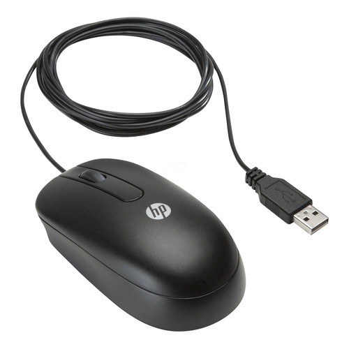 Мышь HP 3-кнопочная лазерная мышь H4B81AA (Бюджетная, Проводная)