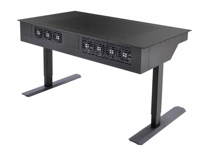 Корпус-стол Lian Li DK-04F, Case Table, черный - фото 3 - id-p93354227