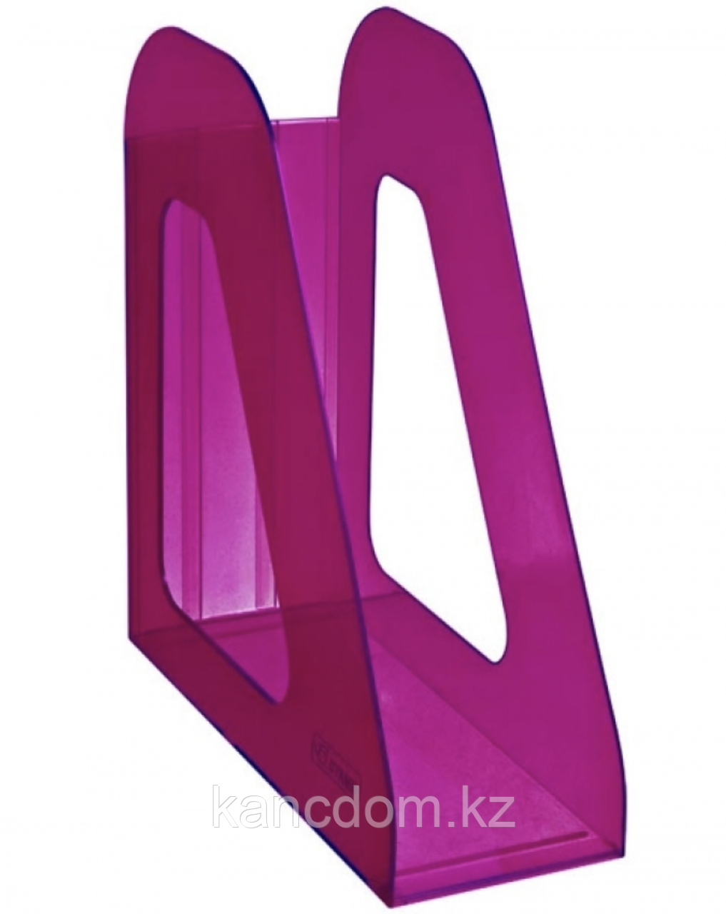 Лоток пластиковый вертикальный А4 Стамм Респект фиолетовый