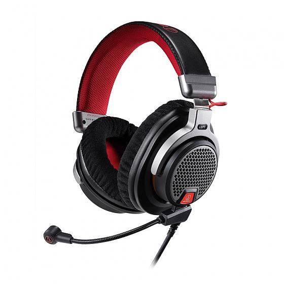 Гарнитура Audio-Technica ATH-PDG1a, 20Hz-20kHz, 39 Om, 92 dB, mic 250Hz-16kHz, 2 m, Black, фото 1