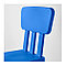 Стул IKEA "Маммут" детский синий, фото 2