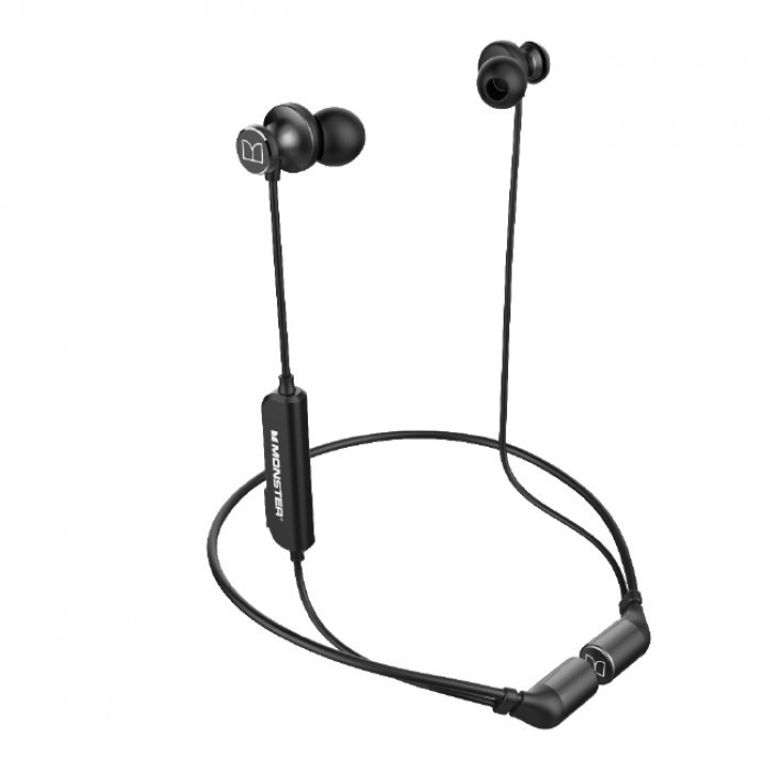 Bluetooth гарнитура Monster iSport Solitaire, черный