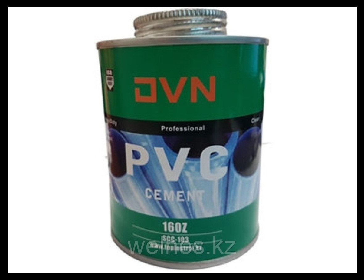 Клей для труб PVC DVN Clear (237 мл)