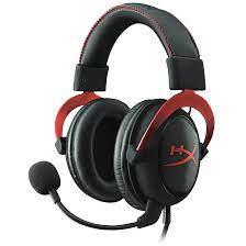 Гарнитура Kingston HyperX Cloud II Wireless, 15Hz-20kHz,60 Om,104dB, mic50Hz-6.8kHz,2.4GHz,Black-Red