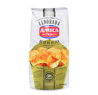 Чипсы картофельные Eldorada Amica Chips c оливковым маслом обезжиренные AMICA CHIPS S.P.A. 130г Италия