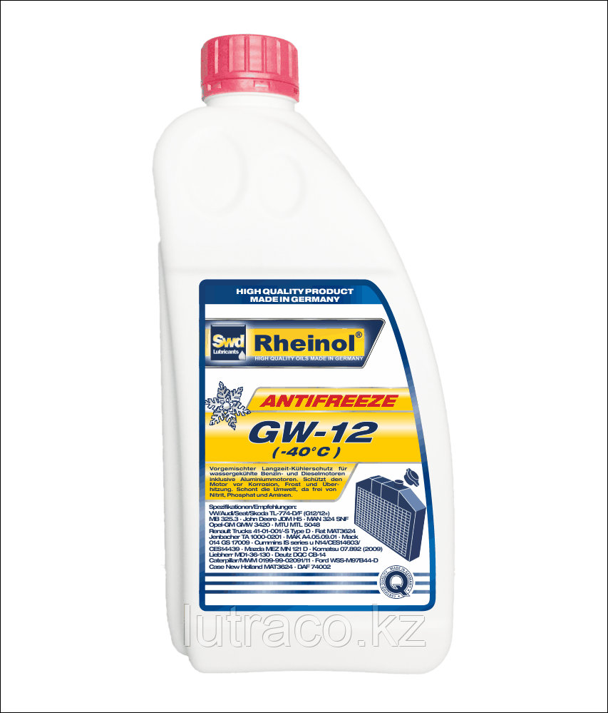SwdRheinol Antifreeze GW-12 - Антифриз концентрат G12 1,5 кг - фото 1 - id-p93292273