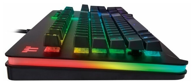 Клавиатура Thermaltake Level 20 GT RGB, Cherry MX Silver, Black, USB, Backlight - фото 2 - id-p93356171