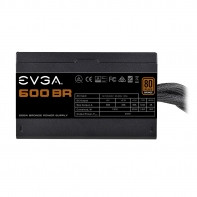 Блок питания ATX 600W EVGA 600 BR, 12sm fan - фото 2 - id-p93356562
