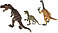 Collecta Набор фигурок динозавров №5 Нотроних, Тираннозавр, Велоцираптор, фото 2