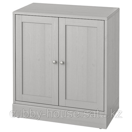 HAVSTA ХАВСТА Шкаф с цоколем, серый, 81x47x89 см, фото 2