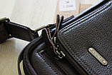 Мужская кожаная сумка барсетка BRADFORD, фото 9