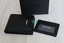 Портмоне из натуральной кожи с выдвижным картхолдером PRATERO™
