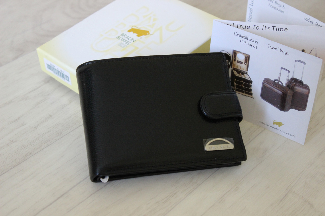 Мужское портмоне из натуральной кожи BRAUN BUFFEL