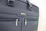 Мужской деловой портфель, сумка для документов,планшета и ноутбука, фото 4