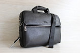Мужская бизнес сумка, деловой портфель НТ Натуральная кожа, фото 2