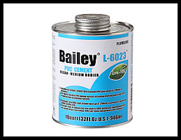 Клей для труб PVC Bailey (473 мл)