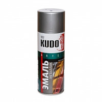 Эмаль металлик универсальная зеркальное золото KUDO. 520 мл. 17281 Эмаль металлик универсальная зеркальное золото KUDO. 520 мл.