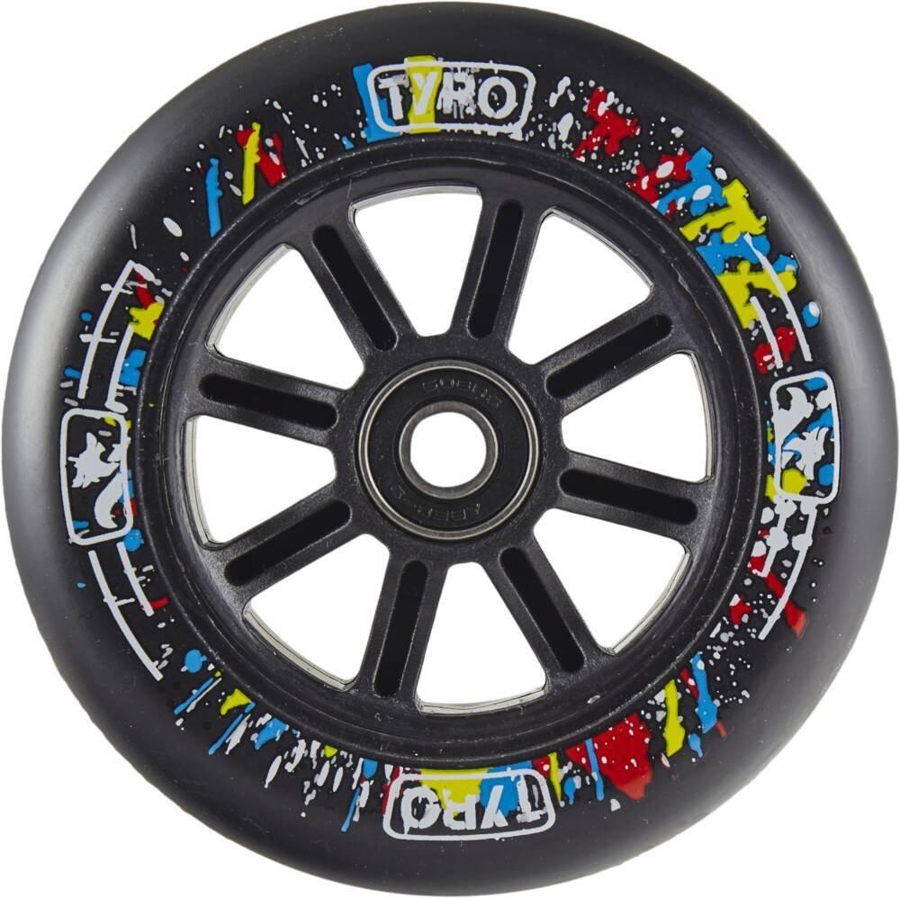 Колесо "Tyro" wheel 110mm-black PU на трюковые самокаты. Колеса на трюковой самокат. 50505 - фото 1 - id-p93376896