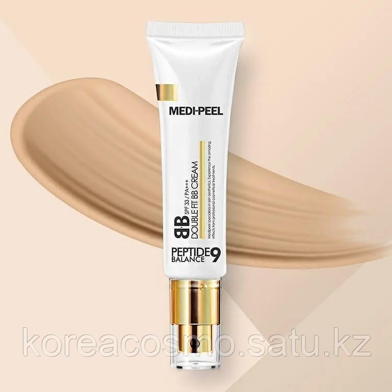 Medi-Peel Peptide Balance 9 Double Fit BB Cream SPF33/PA+++ (50 мл) Пептидный ВВ-крем «Двойное покрытие»