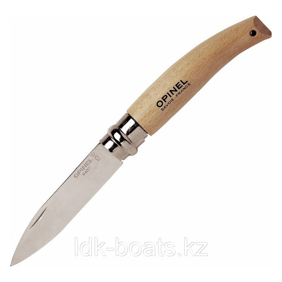 Нож Opinel №8 садовый, нержавеющая сталь, коробка - фото 1 - id-p93384520