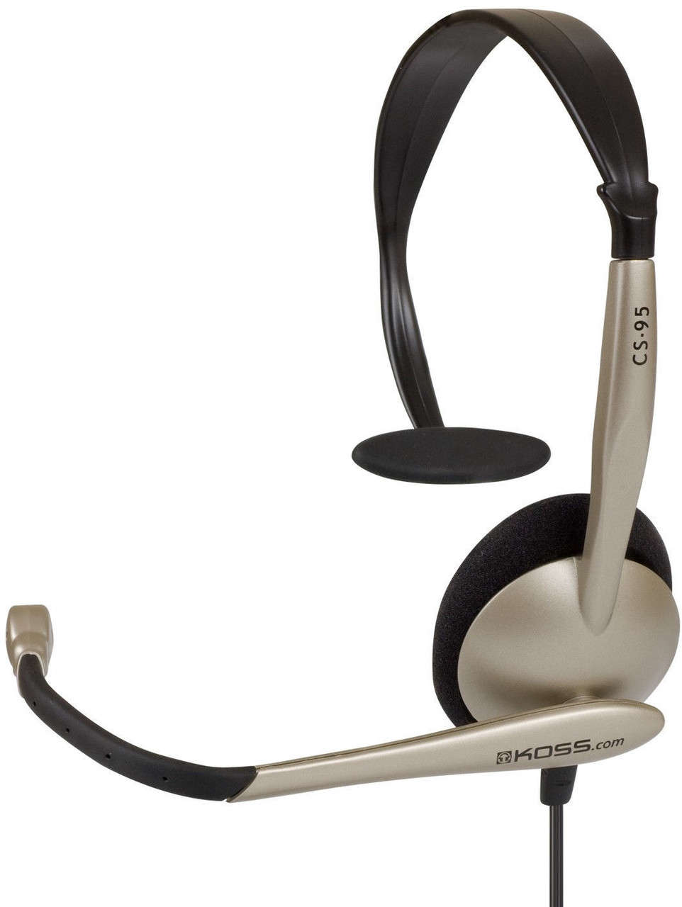 Гарнитура Koss CS95, 30Hz-16kHz, 32 Om, 91 dB, 2.4m, Black-Gold
