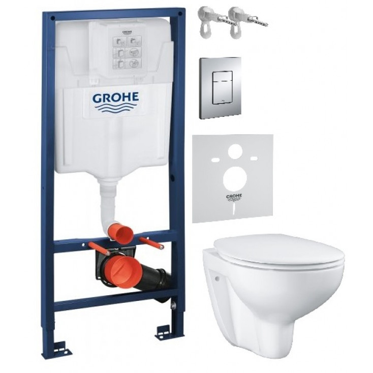 Набор 5в1 Grohe Bau Ceramic 39586000.