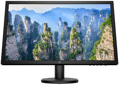 Монитор 27" HP V27i, Black, IPS, 0.311mm, 1920x1080@60Hz, 300кд/м2, 1000:1, H/V:178, 5ms, VGA,HDMI