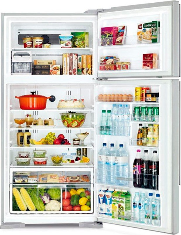 Холодильник Hitachi R-V720PUC1TWH - фото 2 - id-p93385130